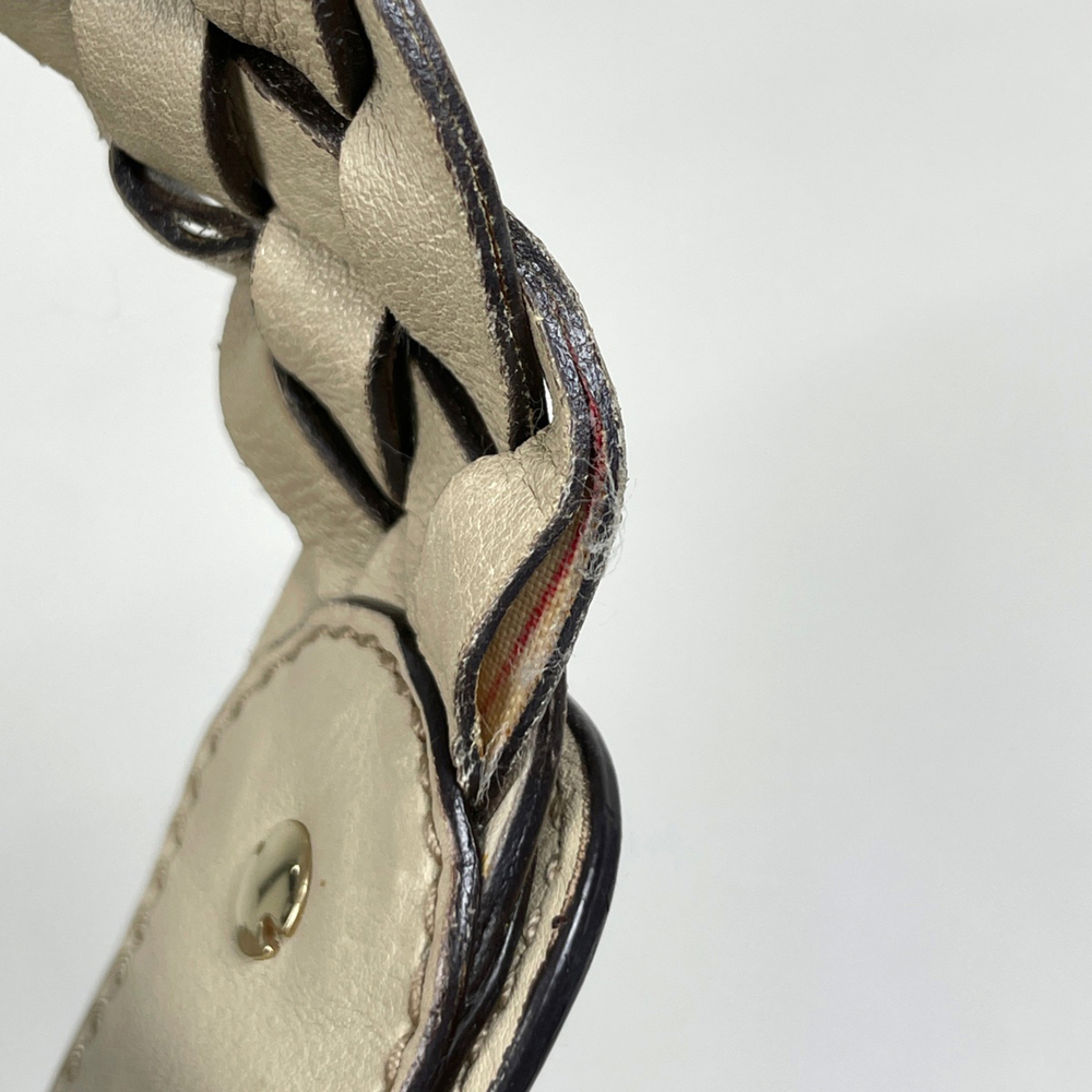 Gucci GUCCI Guccissima Tote Bag Horsebit Shoulder Shima Leather Beige 137621 ... - Picture 6 of 9